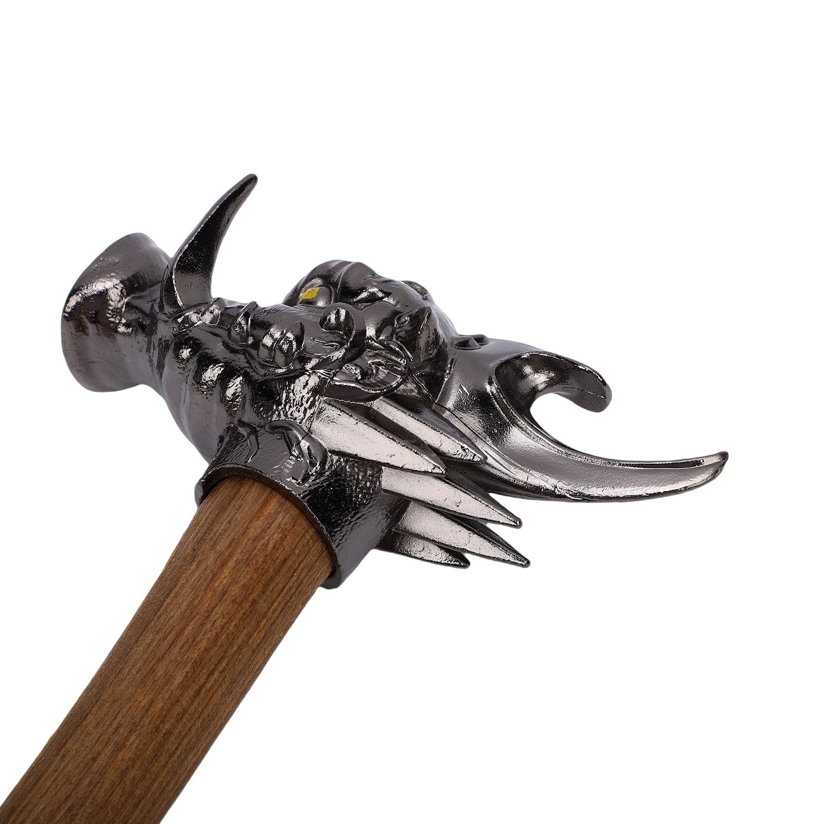 Martillo de clavos de acero aleado de alta resistencia para acampar, artesanos y entusiastas con mango de madera