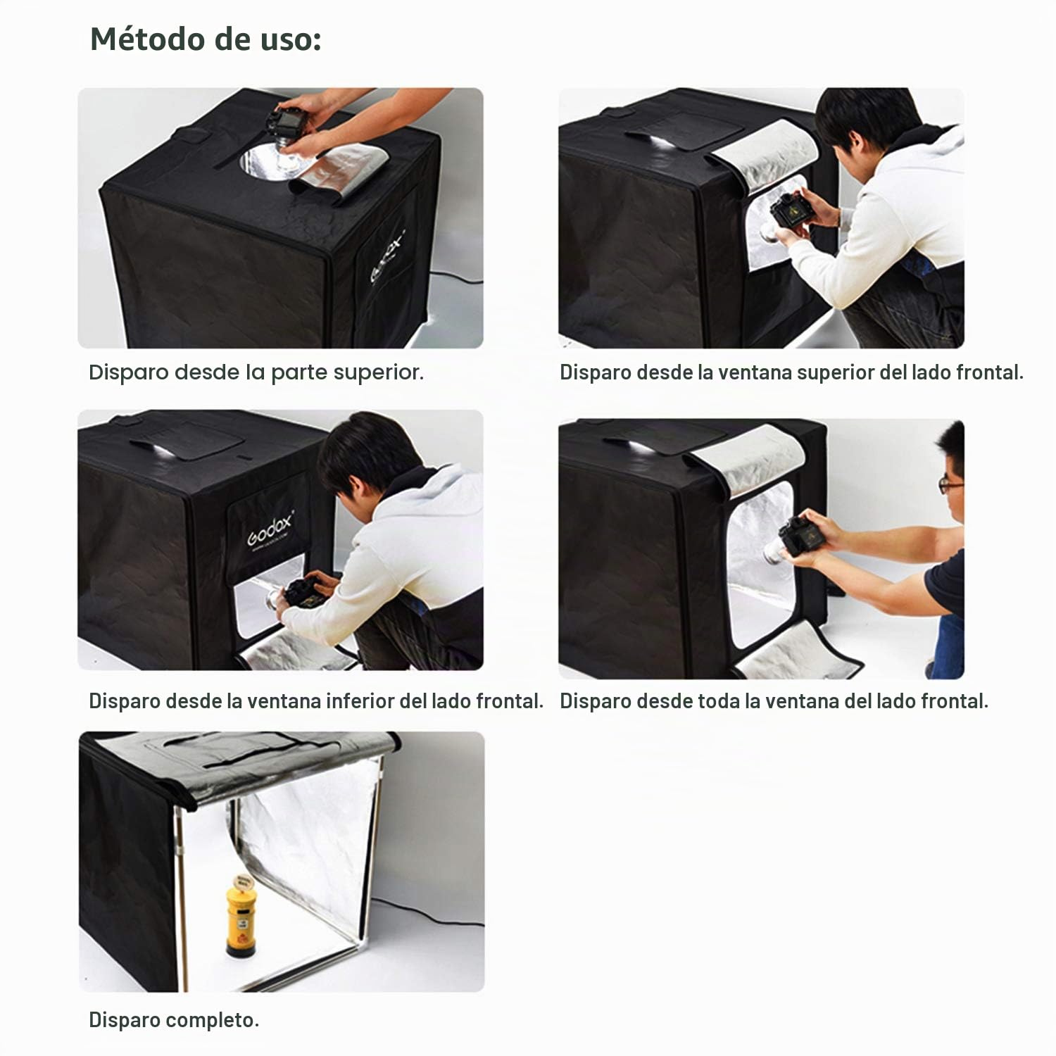 GODOX Mini Caja de Estudio de fotografía portátil LST80 LED