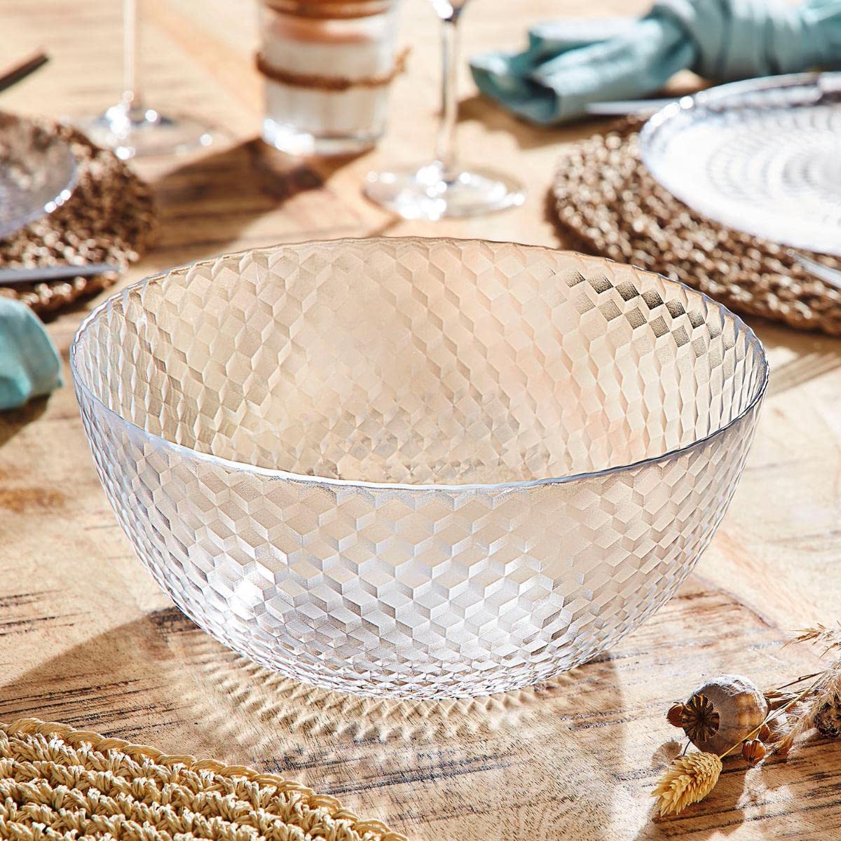 Luminarc Pampille Clear Insalatiera Vetro 24 cm