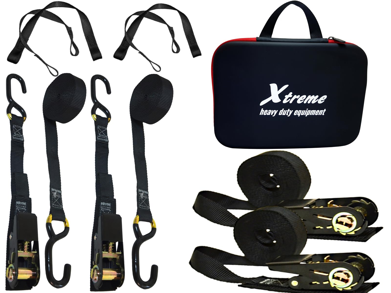 Cargo Straps, cinghie di fissaggio bagagli - Kit 2