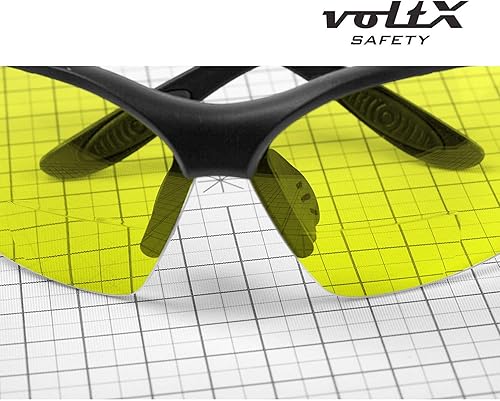 Miniatura 40 de voltX Gafas de seguridad de lectura BIFOCAL "Constructor" (humo/gris + 1.5 dioptrías) con certificación CE EN166F/gafas deportivas de ciclismo