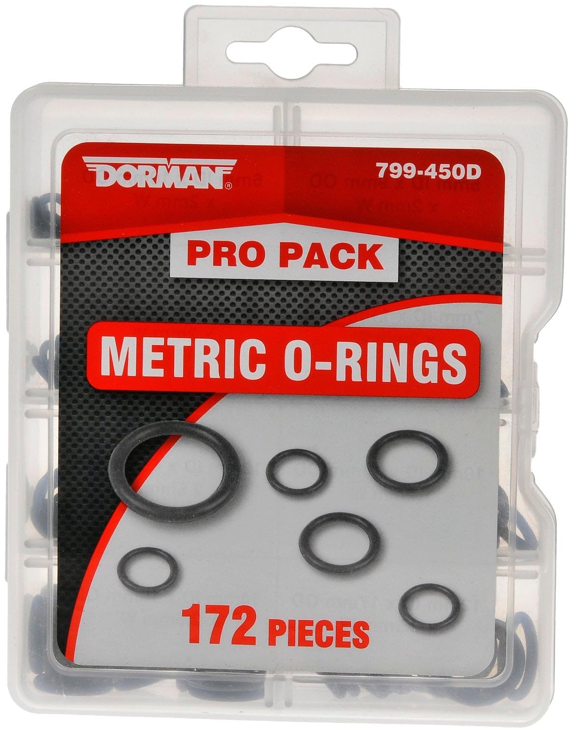 Pro Pack - Juntas tóricas métricas, 172 piezas