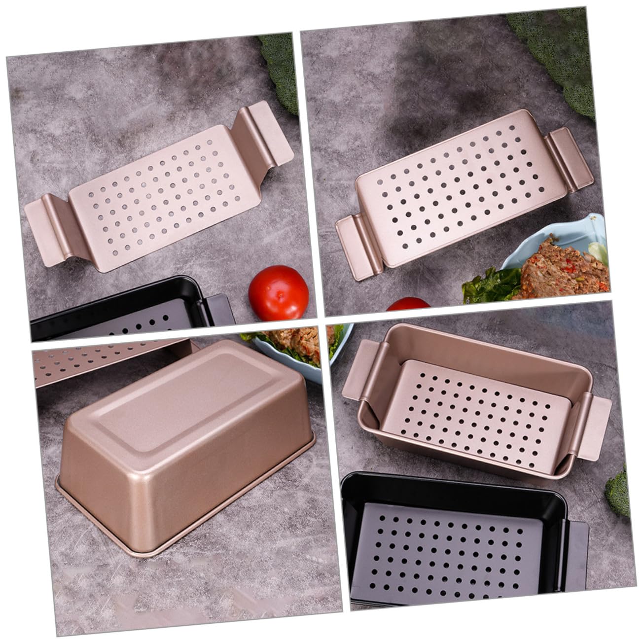 Toastbrotform aus Kohlenstoffstahl mit Antihaftbeschichtung und Deckel Wiederverwendbare Backform für Zuhause und Professionelle Bäckerei