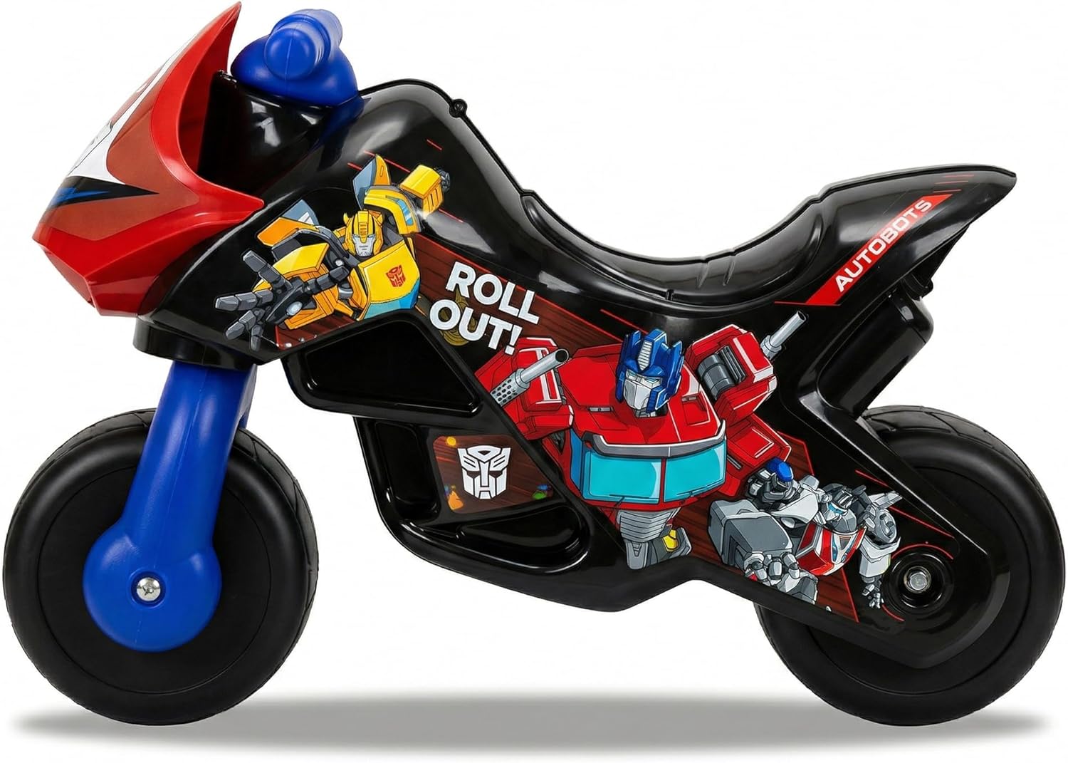 Best Ride On Cars Transformers Foot-to-Floor Motorbike for Kids Ages 2–6 | Officially Licensed Toddler Ride-On Toy with Wide Wheels, Lightweight Design & Durable Frame | Safe Indoor/Outdoor Fun