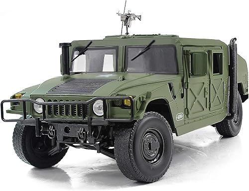 Fisca Camión de campo de batalla blindado militar fundido de metal modelo a escala 118