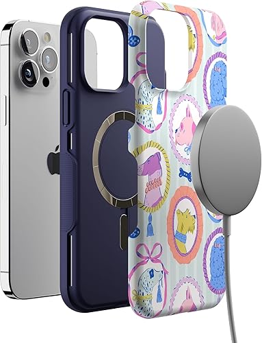 Miniatura 955 de Casely Funda para iPhone 13 Pro Max Jardín dorado Floral de girasol amarillo Compatible con MagSafe Diseño protector audaz Jardín Dorado