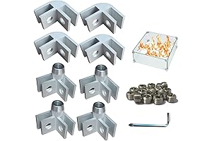 DIY Glass Fire Pit Wind Guard Build Kit Perfect for Your Square Firepit