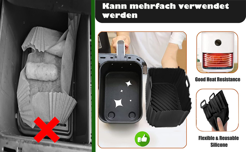 Ninja Heißluftfritteuse Zubehör, 7-teiliges Set A Produktbild-Vorschau 5