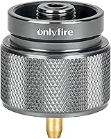 Vista 1 de ONLYFIRE OUTDOOR LIVING Adaptador de estufa de campamento, convertidor de estufa de mochilero, 16 onzas, 1 libra, entrada de tanque pequeño