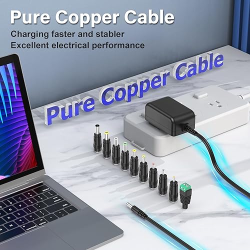 Miniatura 2 de Fuente de alimentación de 26 V, 1 A, 0,5 A, con certificación UL, adaptador de CA universal de 26 W, adaptador de conmutación de conectores