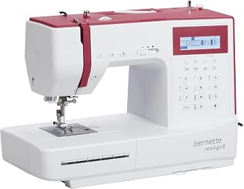 Bernette Patchen Sewing Machine for Quilts, Patchwork and 197 Professional Programmes with 8 in 1 Computer