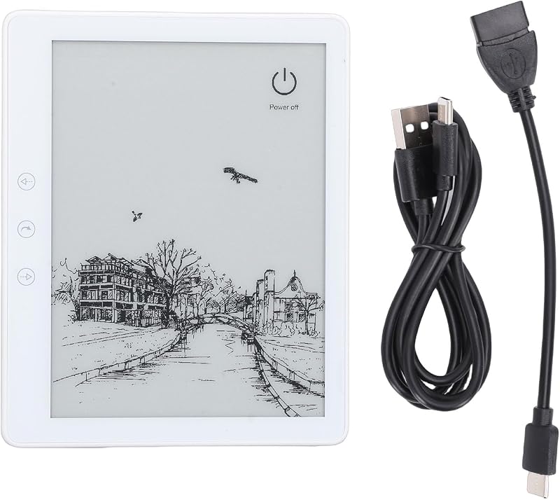 Portable Electronic Book Reader, 5.8 Inch Touchscreen with 32GB Storage and WiFi, for with Expandable Memory up to 64GB