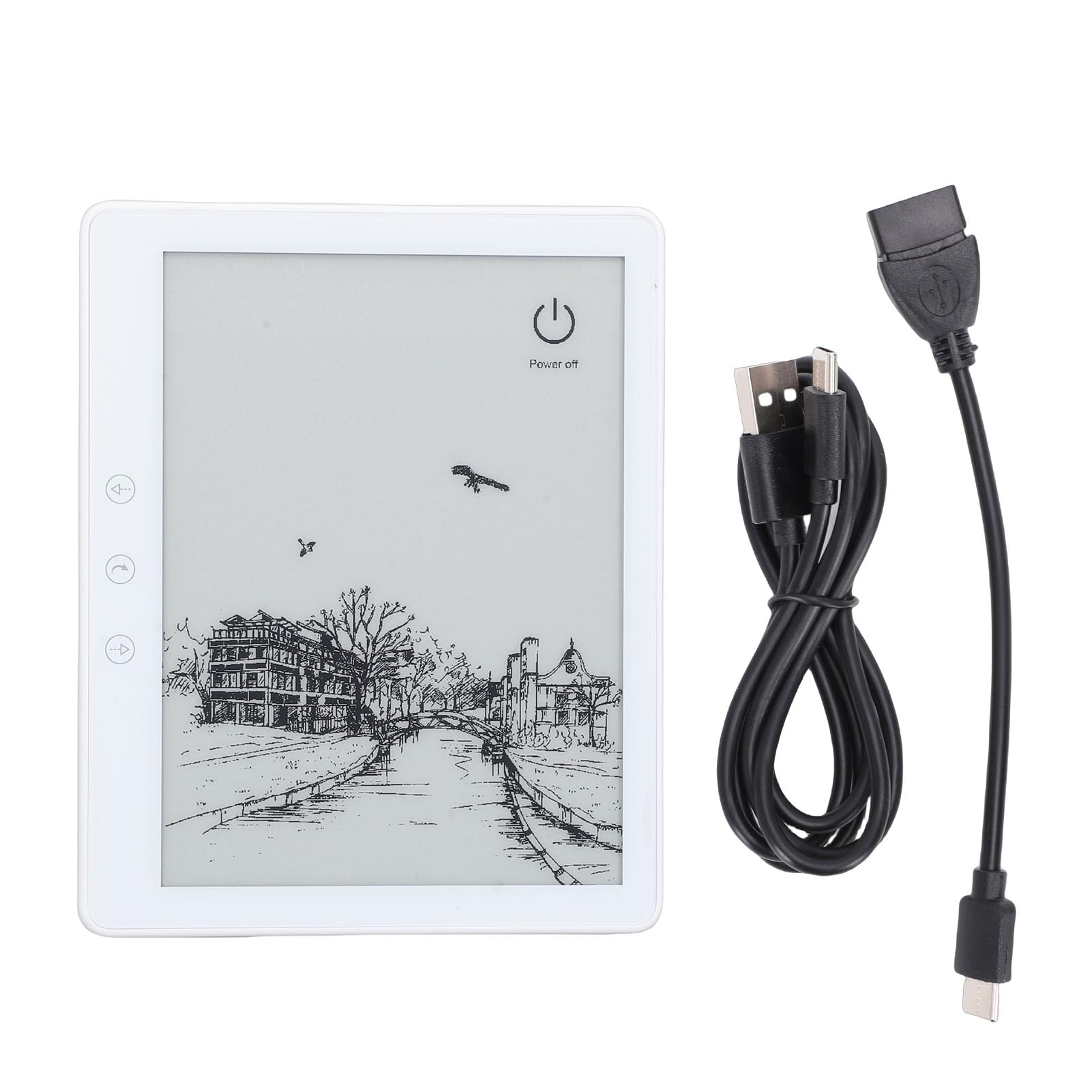 Lettore di Libri Elettronici Portatile, Lettore da 5,8 Pollici con Touchscreen Eye Care, di Ebook da 32 GB per Viaggi, Ereader WiFi con Batteria a Lunga Durata, Dispositivo Tascabile Leggero