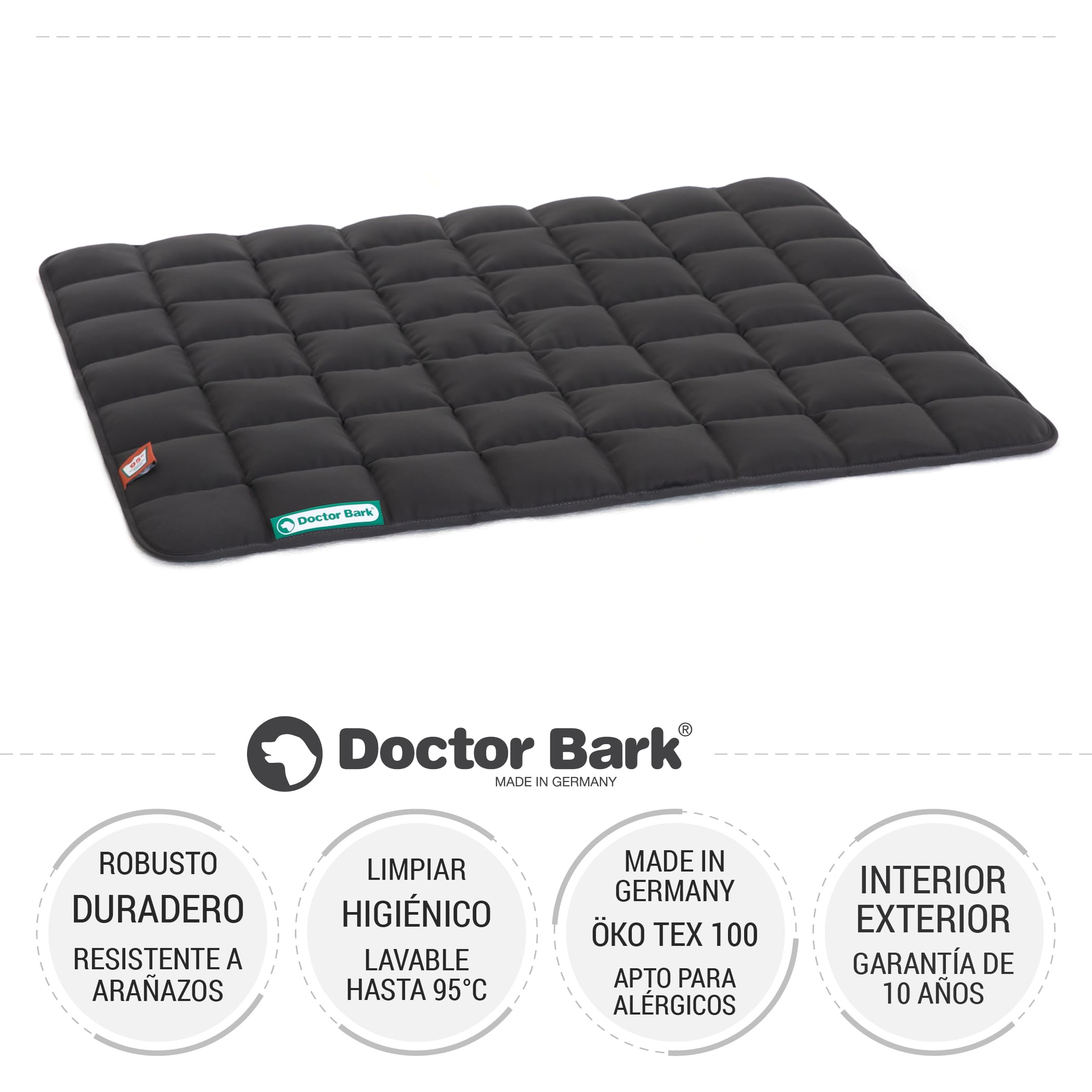 Doctor Bark Manta de Perros, Robusto, Lavable a 95 ° C - Disponible en Diferentes tamaños y Colores