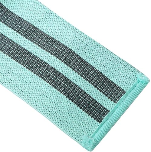Miniatura 8 de Bandas de resistencia ajustables antideslizantes para ejercicios de cadera, círculo, gimnasio, yoga, fitness, ejercicio, unisex (verde claro)