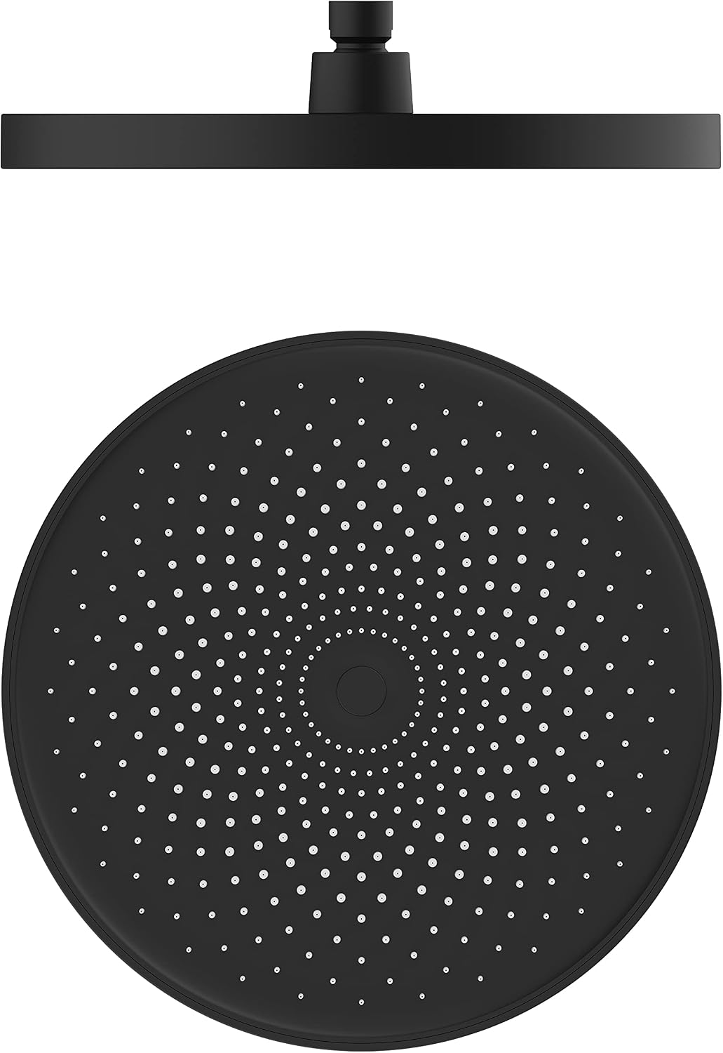 Shower Head, Shower Sprayer 260mm Premium Shower Set Massage Shower Sprayer for Spa (Black)