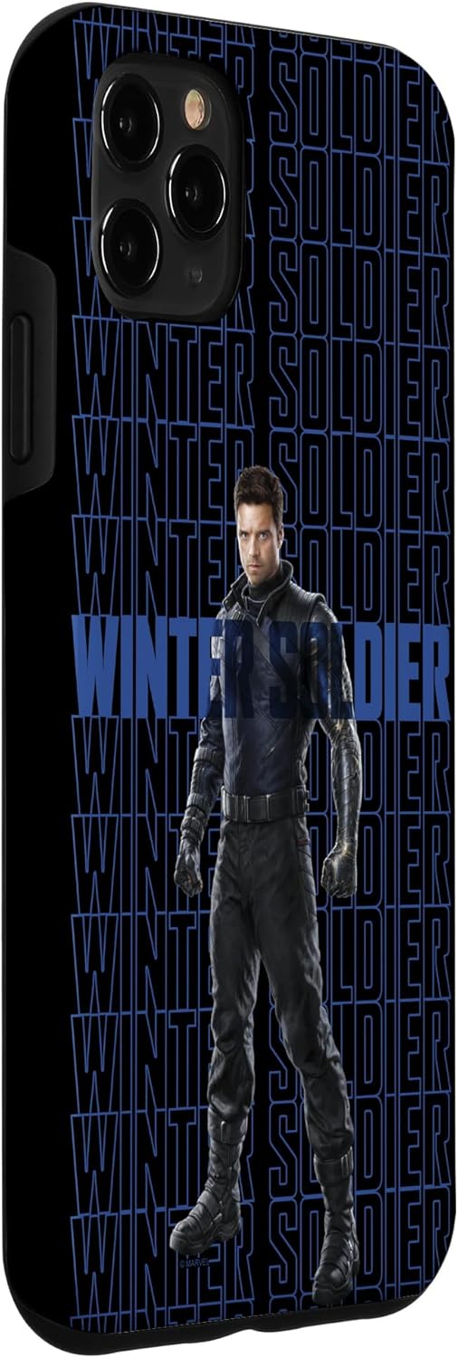iPhone 11 Pro Max Marvel Falcon & Winter Soldier Winter Solider Repeating Case