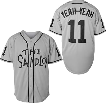 The Sandlot Benny Jersey The Jet Rodriguez Michael Squints Palledorous Alan Yeah-Yeah McClennan Movie Baseball Jersey