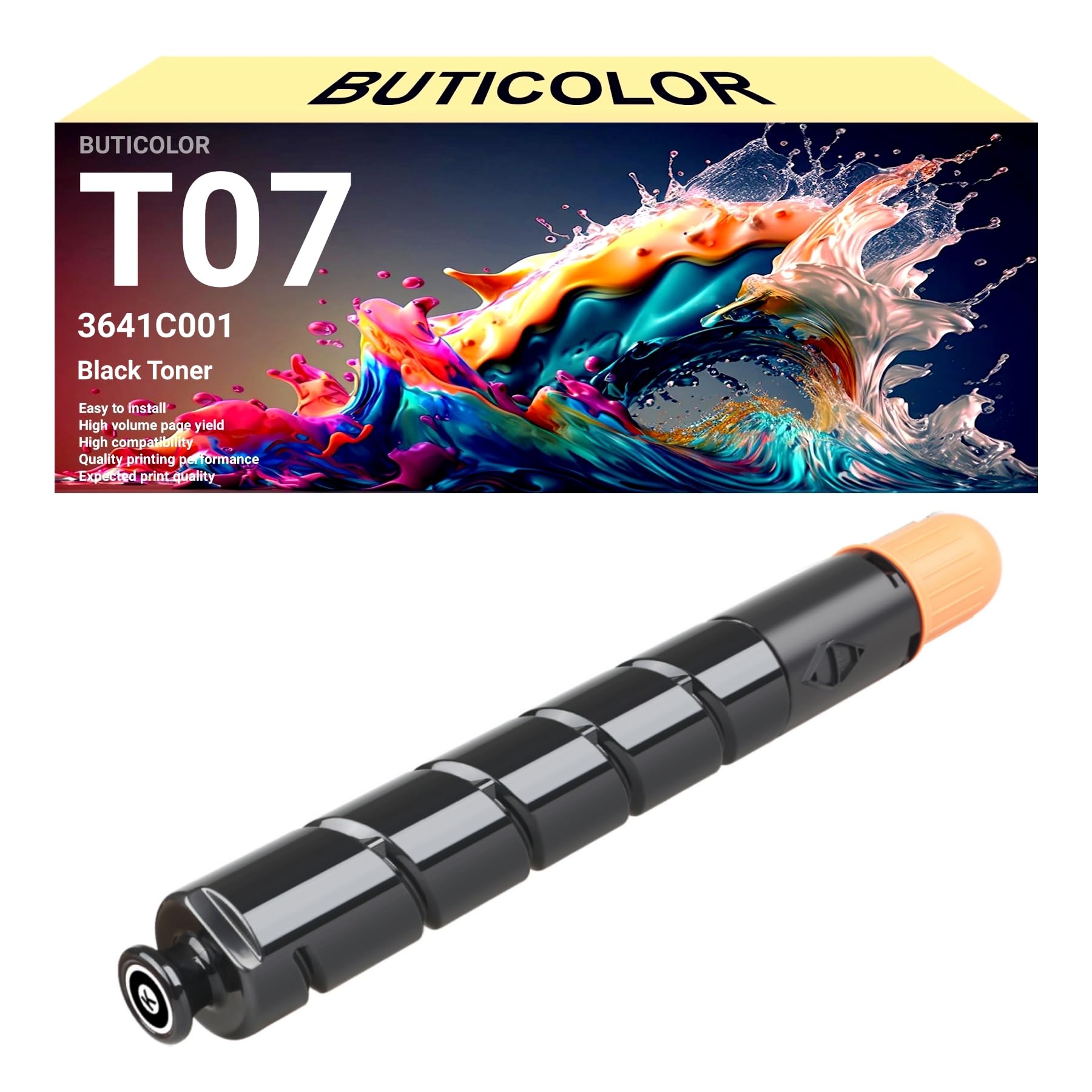 Amazon.co.jp: BUTICOLOR Rmanufactured T07 トナーカートリッジ 交換