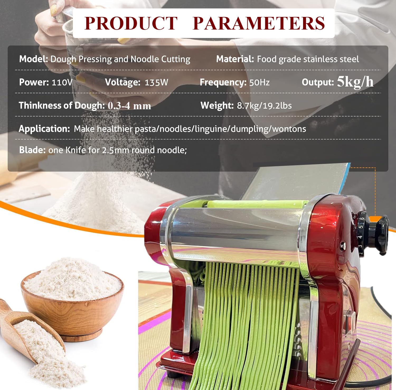 Amazon.com: SHILINTONG Electric Noodle Making Machine for 
