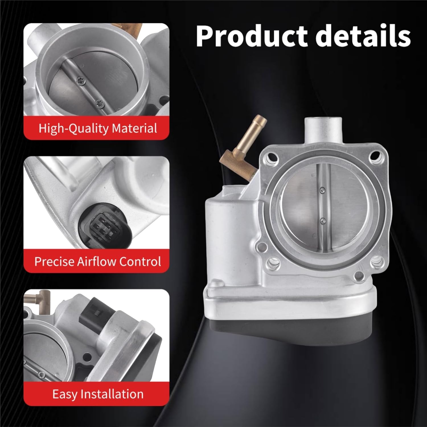 Electric Throttle Body for Mini Cooper S L4 1.6L Hatchback 2002-2006 Mini Cooper S L4 1.6L Convertible 2005-2008 [S20078, 13541503358, TB1134, V20-81-0020]