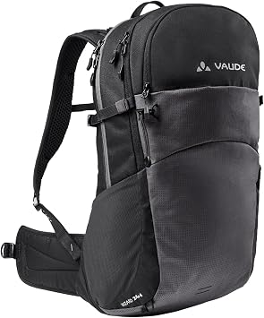 VAUDE Unisex Wizard 24+4 Backpacks 20-29L, Grey Iron, One Size