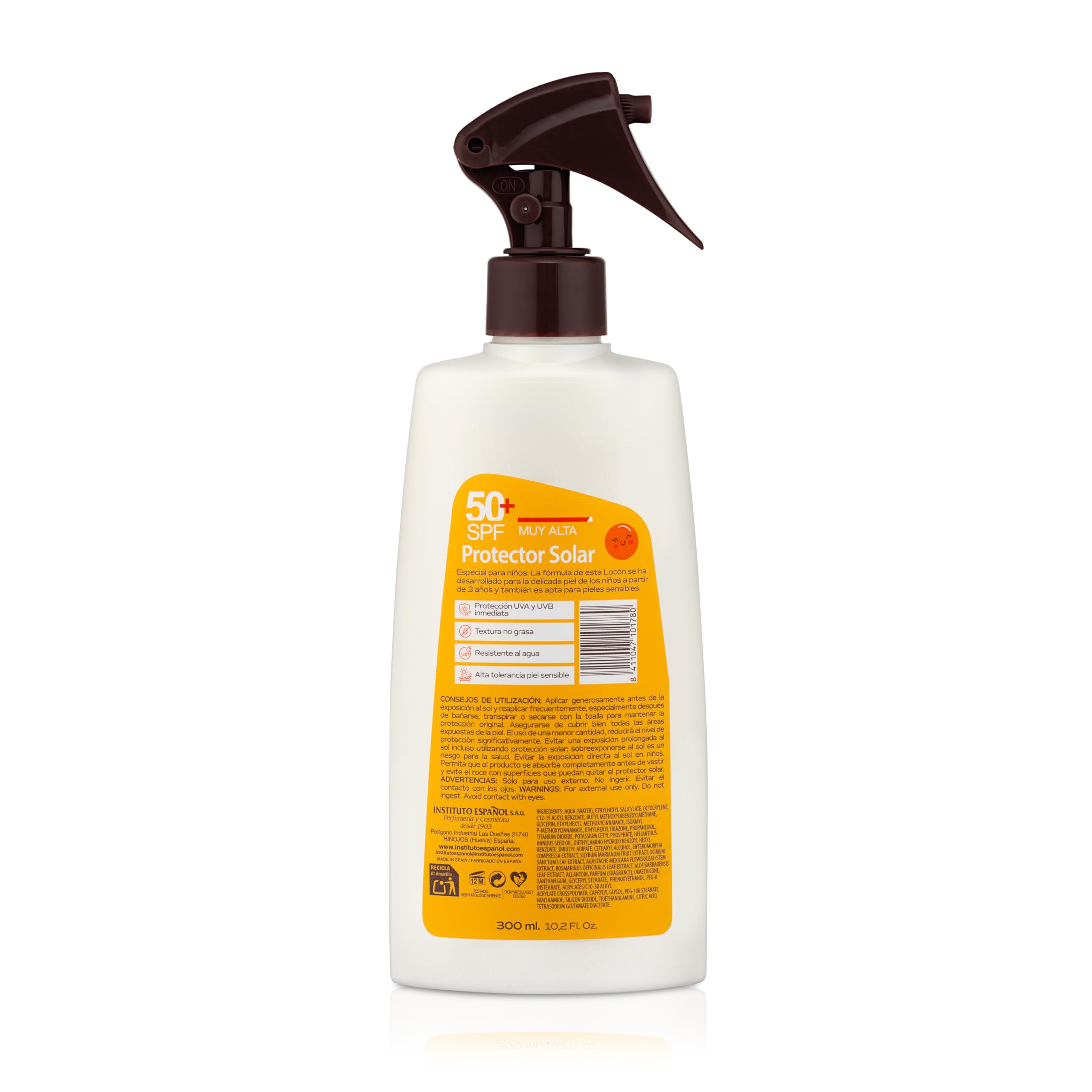 Instituto Español Protección infantil Solar P.Sensible Spf50+ Spray 300ml