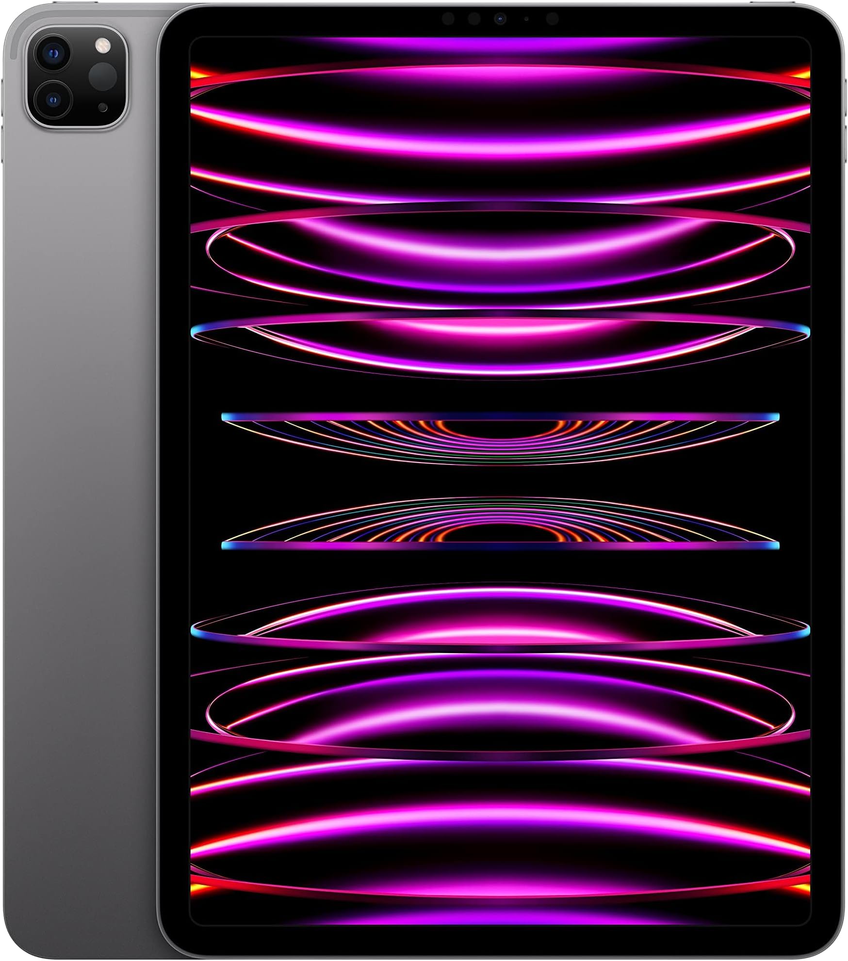 Apple iPad Pro (4th Generation, 11-inch, 2022), 512GB, Wi-Fi, Space Gray (Renewed)