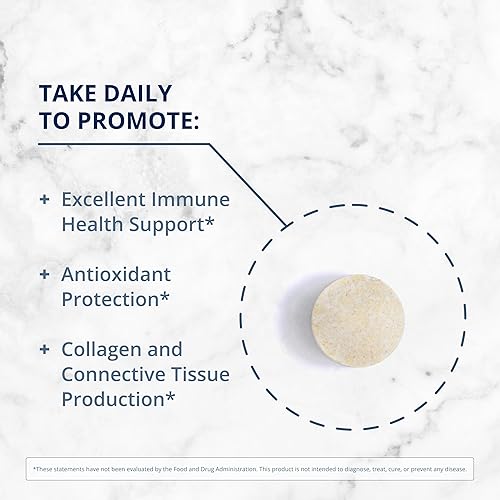 Miniatura 5 de Metagenics Paquete  Ultra Potent-C masticable y glicinato de magnesio  90 tabletas de Ultra Potent-C masticables para apoyo inmunológico y