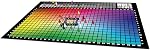 USAOPOLY HUES and CUES Jeu de devinette de couleurs vibrant parfait pour la soirée jeux en famille Connectez les indices et les couleurs ensemble 480 carrés de couleur à deviner