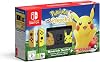 Nintendo Switch Consola Edición Limitada Let's Go Pikachu con Joycon + Controlador Pokeball Plus (Renovado) por Amazon Renewed 1