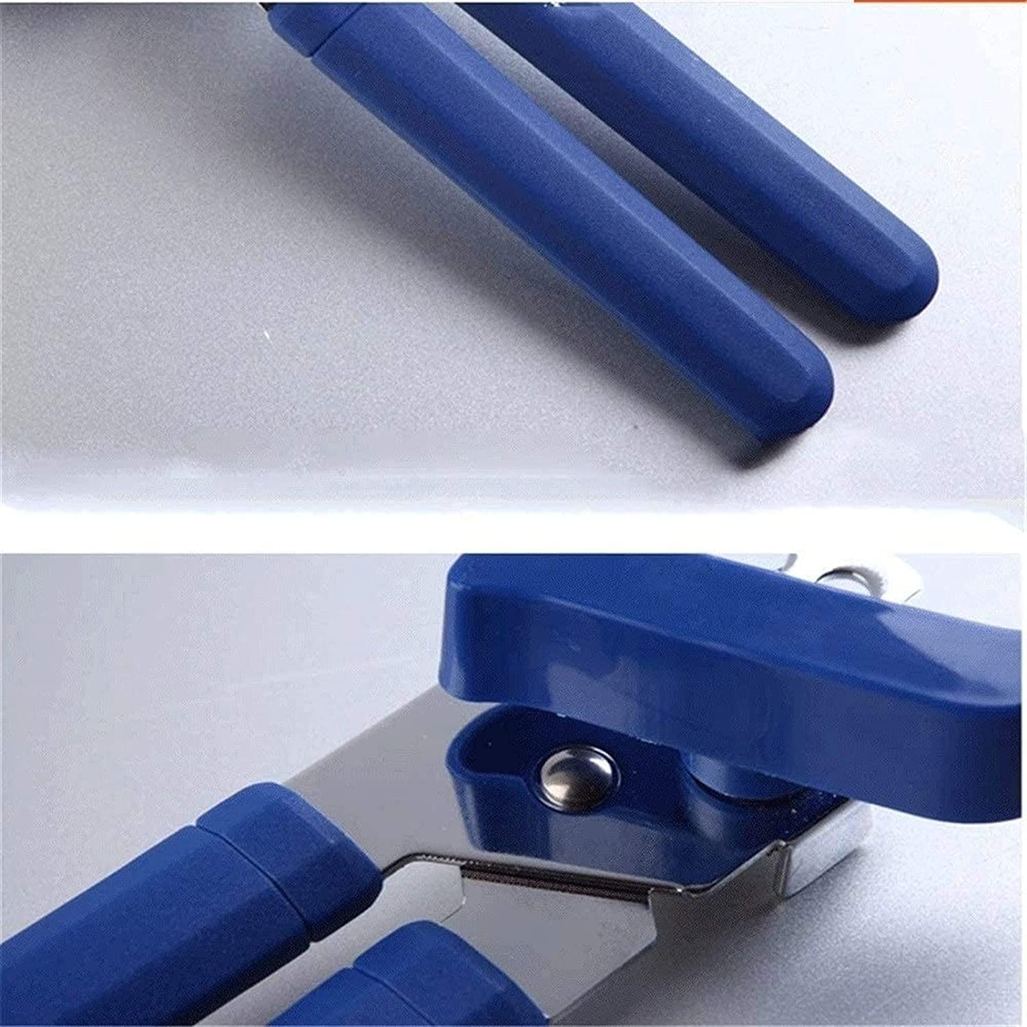 Dosenöffner, 4-in-1-Multifunktions-Heavy Duty Comfy Grip Manueller Dosenöffner mit Edelstahl-Schneidrädern, spülmaschinenfest