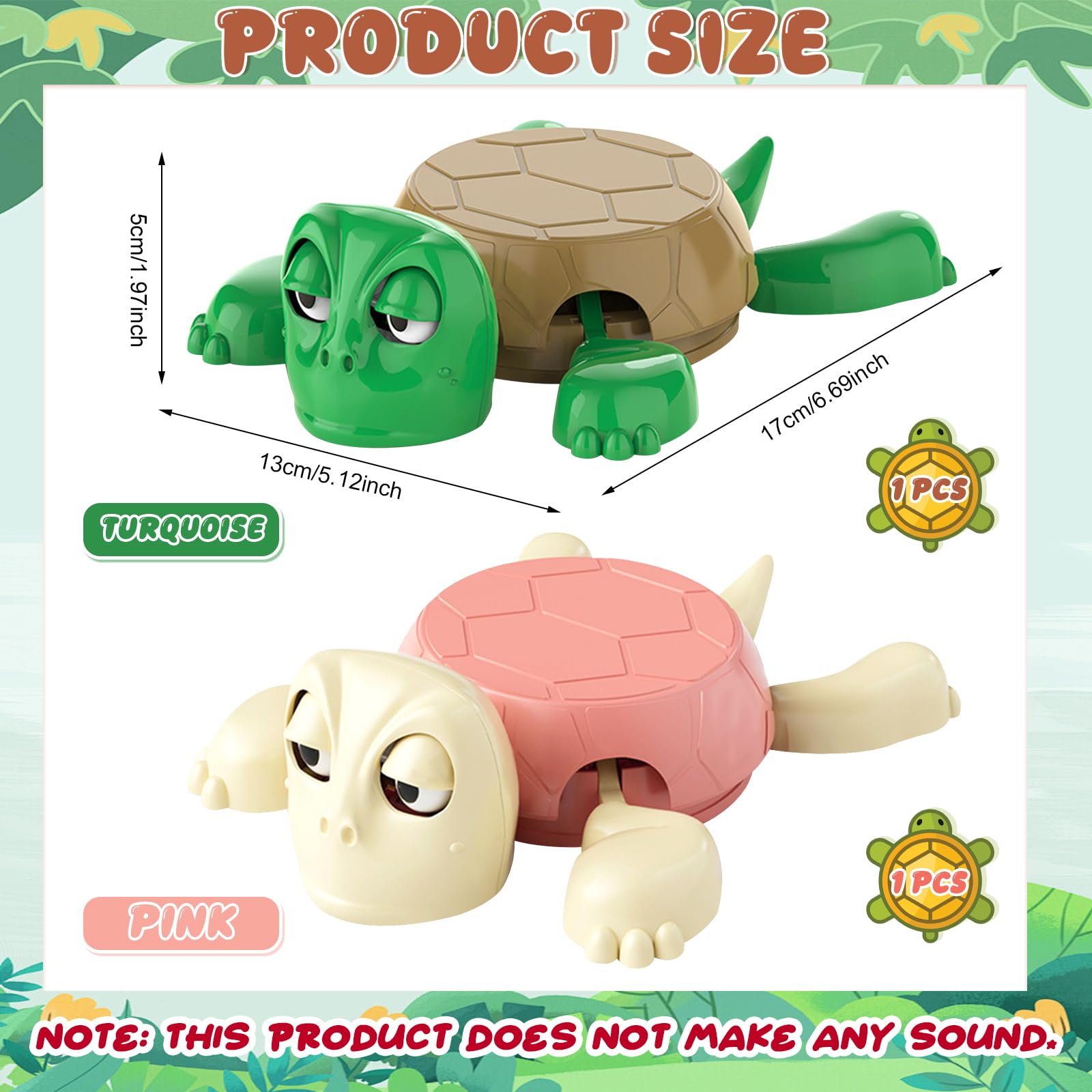 Lustiger Schildkröten Untersetzer 3D - Mit Handyhalter & Witzigem Gesichtsausdruck