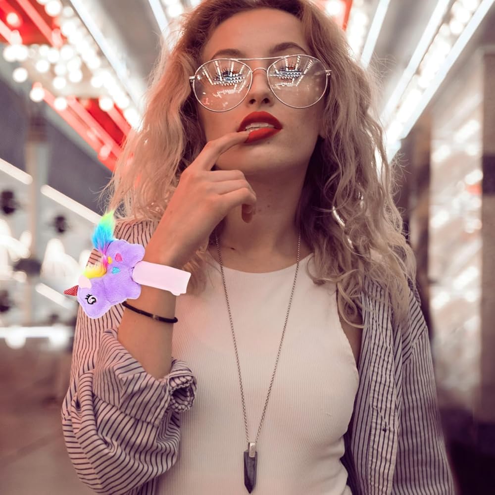 Amazon.com: Abaodam Animal Slap Bracelet Unicorn Slap Bracelet