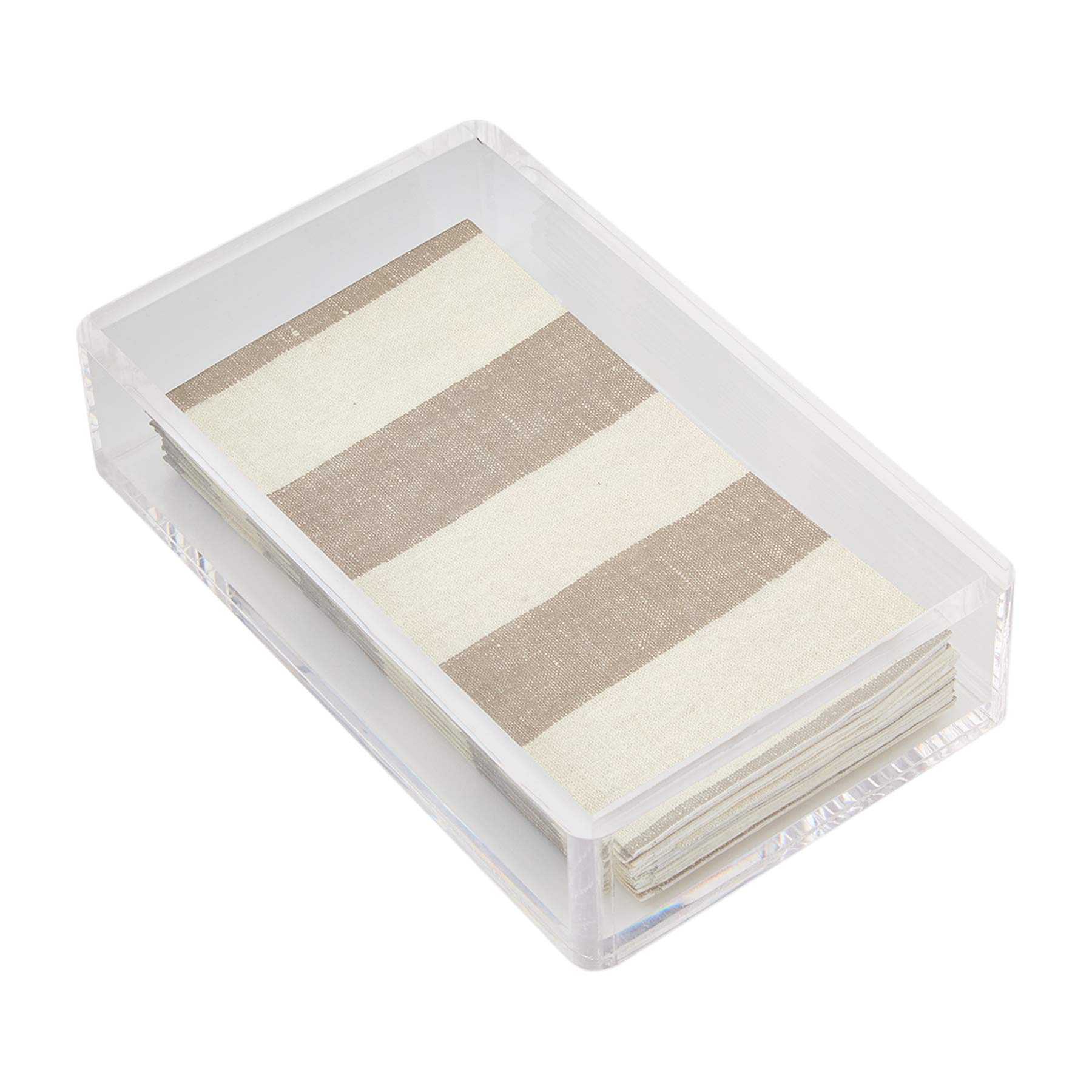 Grandes serviettes en poudre à motif rayé drap de bain coton absorbant