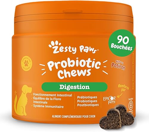 Compl&eacute;ment alimentaire pour am&eacute;liorer la digestion de votre chien