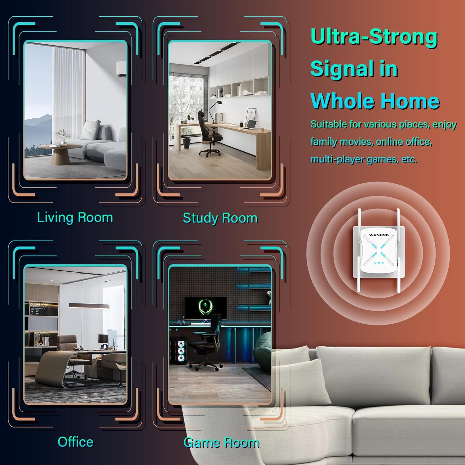 Ultra-Strong Signal in Whole Home