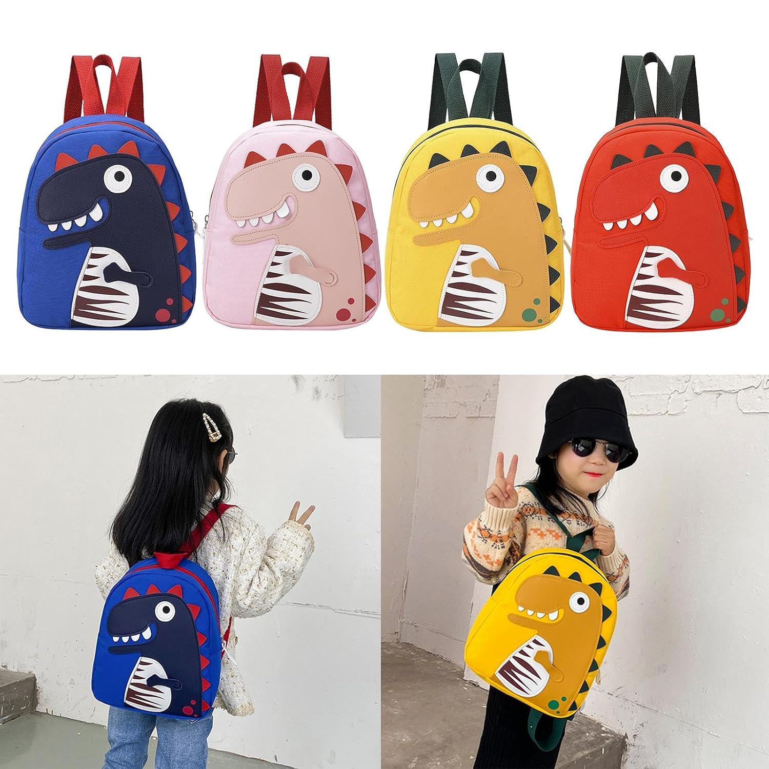 CLUB BOLLYWOOD BNF®Cute Backpack for Child Toddler Dinosaur Bags Gift for Boys Girls Kids Yellow|Clothing, Shoes & Accessories|Clothing, Shoes & Accessories|Clothing, Shoes & Accessories 7 71kLLRDORfL. SL1500