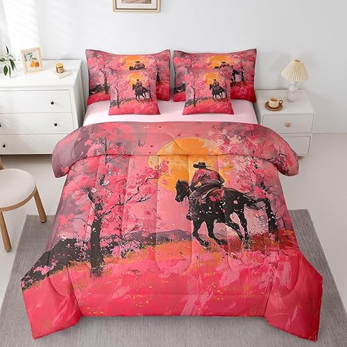 Miniatura 33 de Erosebridal Juego de edredón de 7 piezas con diseño de piano, cama Queen en una bolsa, juego de ropa de cama retro con notación musical de guitarra