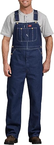 Dickies, salopette à bretelles, pour homme, 52W x 32L