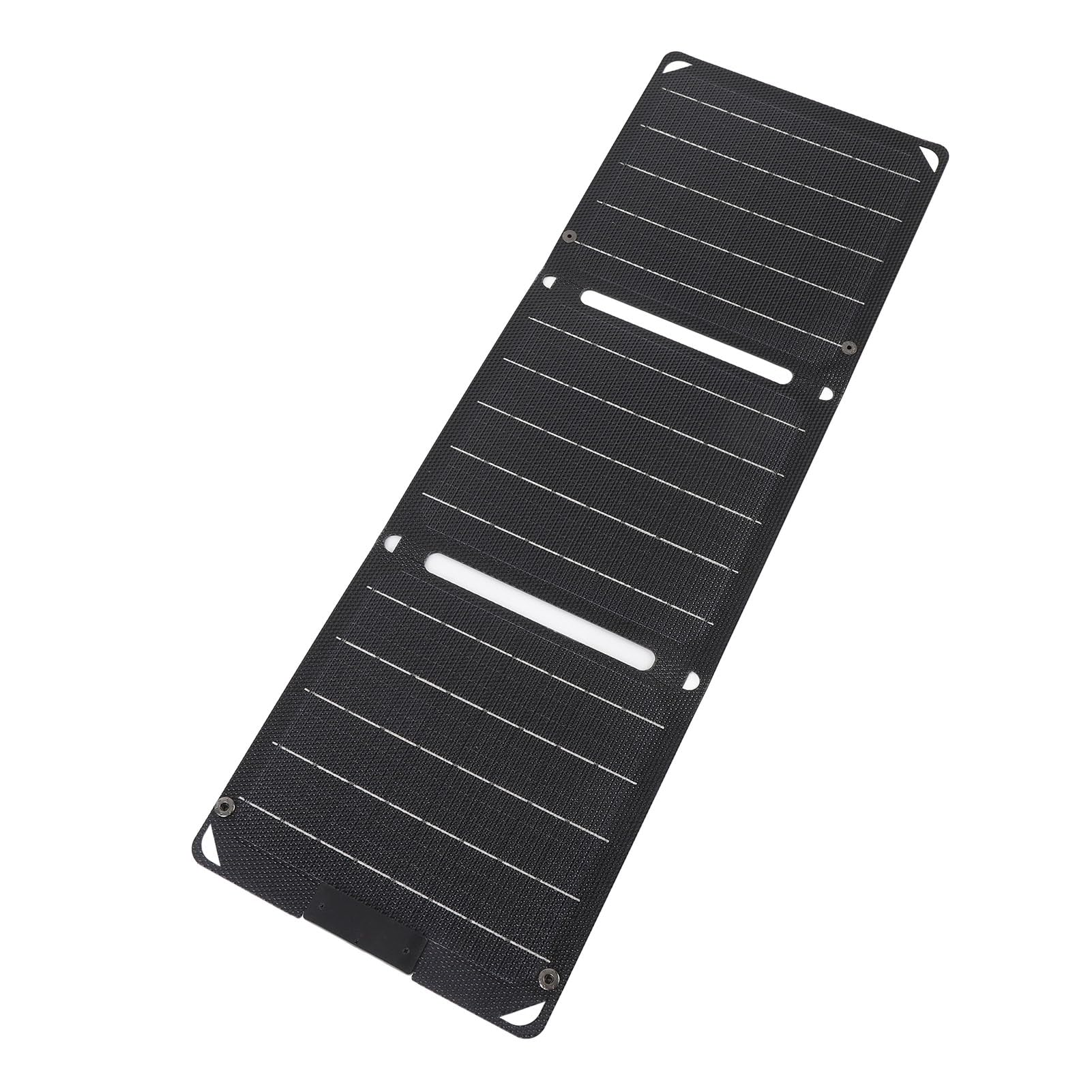Cryfokt Caricatore Monocristallino Portatile Compatto con Pannello Solare da 30 W per Laptop, Tablet, Telefoni, Viaggi All'aperto