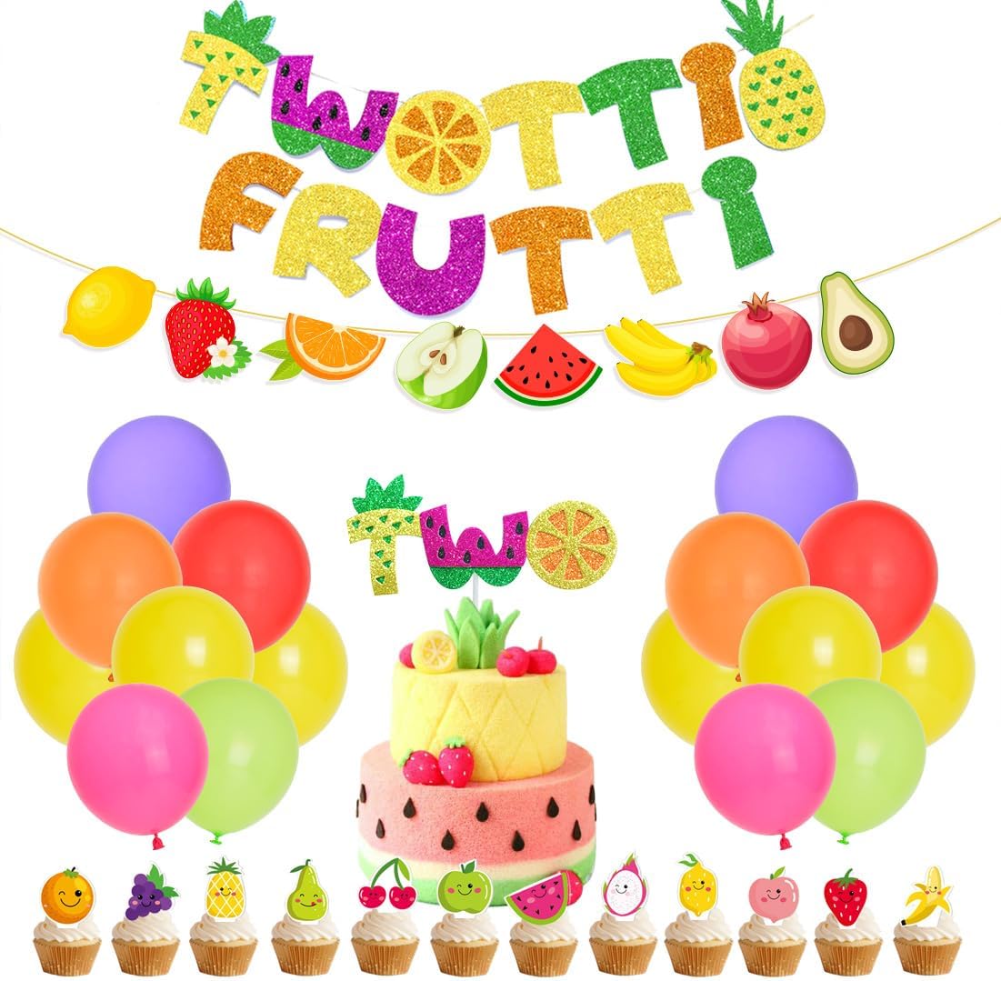 Tutti Frutti Birthday Decorations