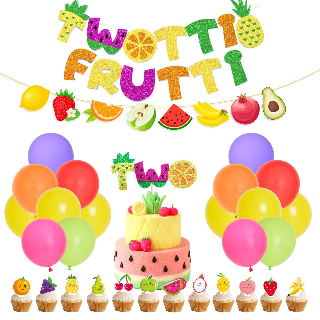 Tutti Frutti Birthday Decorations