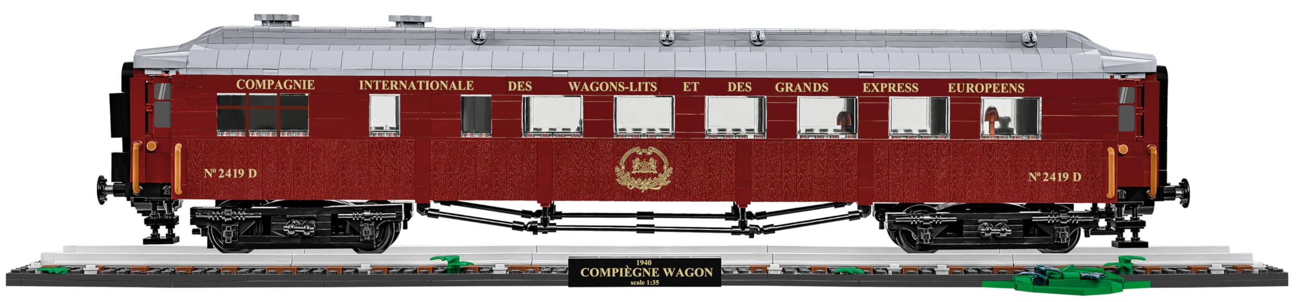 COBI Compiègne Wagon (22 June 1940), Braun, Gold