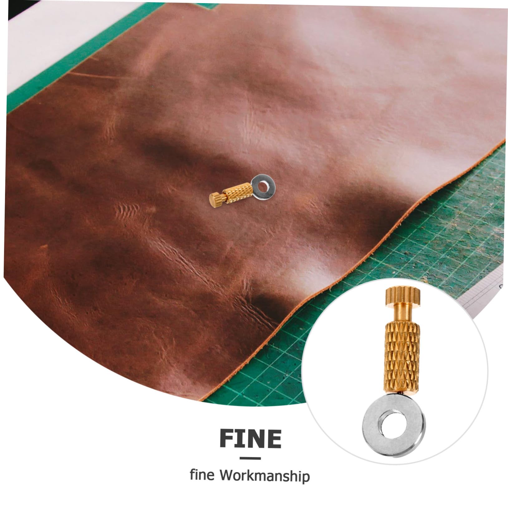 SHINEOFI 40 Piezas Localizador De Productos De Cuero Alfileres De Costura Pin De Ubicación Aguja De Posición De Cuero Pin De Posición Creativa Pin De Ramo De Boda Pin Acolchado Para Coser