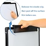 Magnetic Tripod Easel Whiteboard, 36"x24" Large Stand Dry Erase Board, Height Adjustable Flipchart Easel Stand, Portable White Board for School, Classroom, Home, Office, White