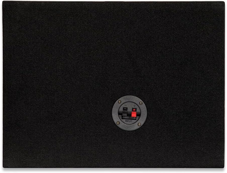Sycho Sound New Single Car Black Subwoofer Box Ported Automotive Enclosure for 12-Inch Woofer 12SP