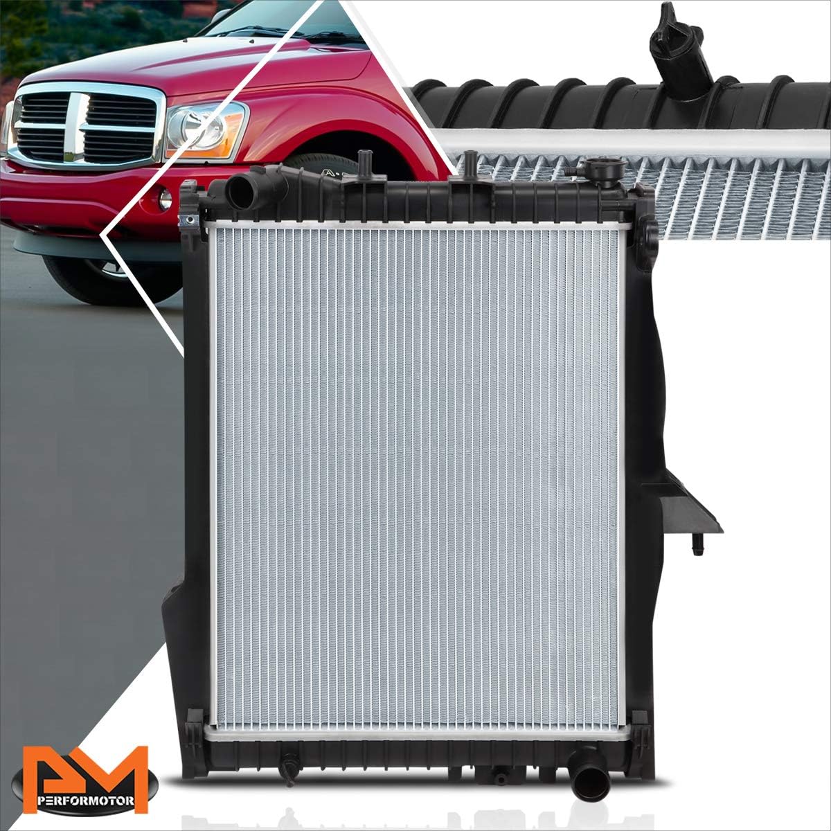 DPI-2739 Aluminum Core Radiator Compatible with Dodge Durango/Chrysler Aspen 04-09
