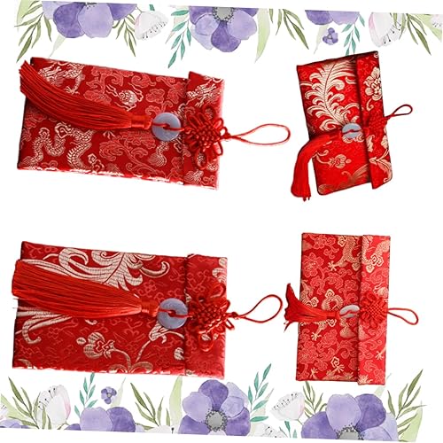 Miniatura 8 de NOLITOY 8 Pcs Hong Bao Red Envelope Chinese New Year Envelopes Pocket Money Lucky Money Envelopes Chinese Red Pocket Chinese Red Envelope Chinese