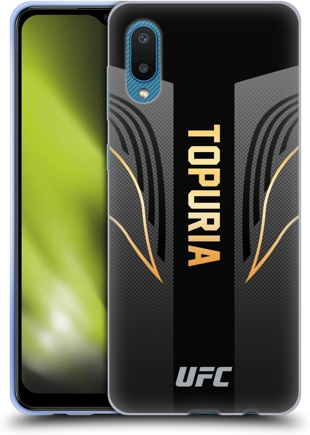 Head Case Designs Officially Licensed UFC Graphics Ilia Topuria Gel Case [Military Grade Protection] Compatible With Samsung Galaxy A02/M02 (2021)